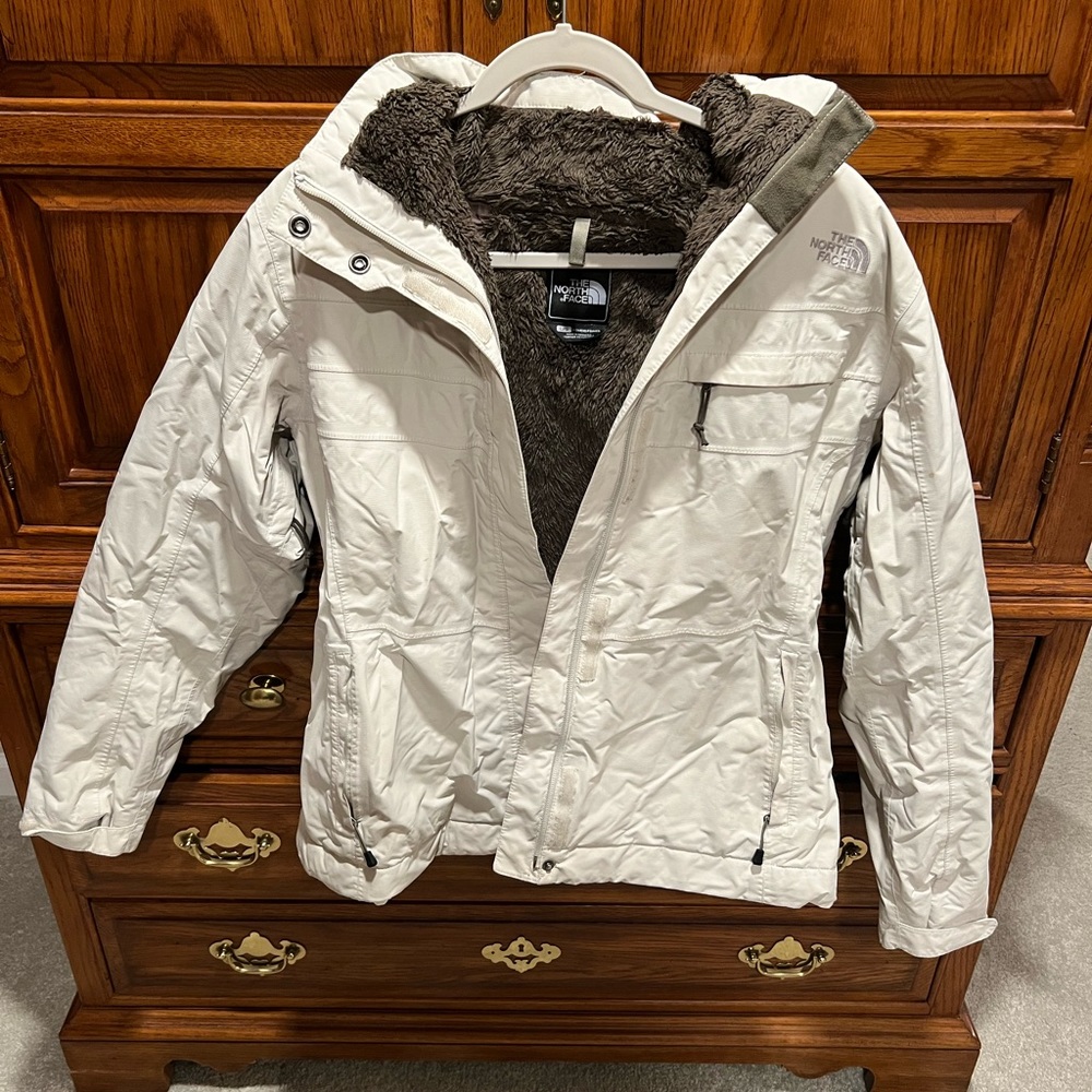 North Face Hiking Jacket with Faux Fur lining